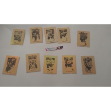 Complete Gold Etchings Set GE1-10  2018-19 Tim Hortons UD Upper Deck